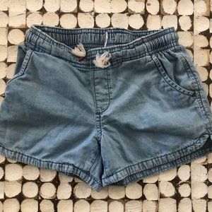Girls Jean Shorts Sz 8 (m)